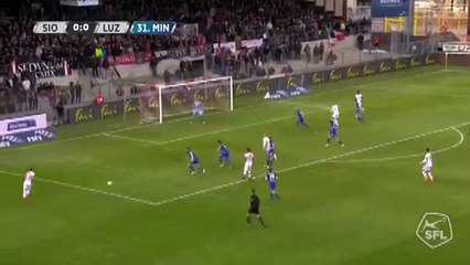 Sion 1:0 Luzern (Switzerland. Super League. 4 March 2018)