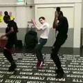 ‪How our ‘light skinned’ neighbour be dancing after a visit to #Wakanda ‬ One time for the culture let’s get it!