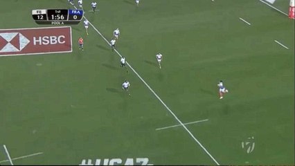 L'incroyable essai de 80m de Pierre-Gilles Lakafia contre les Fidji