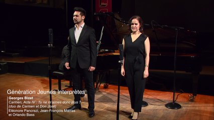 Bizet | Carmen, Acte IV (Tu ne m’aimes...) par Eléonore Pancrazi, Jean-François Marras et Orlando Bass