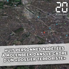 Download Video: Huit personnes arrêtées à Molenbeek dans un «dossier terroriste»