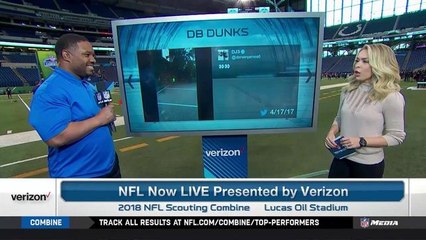 Which DB, NFL prospect has the best dunk?