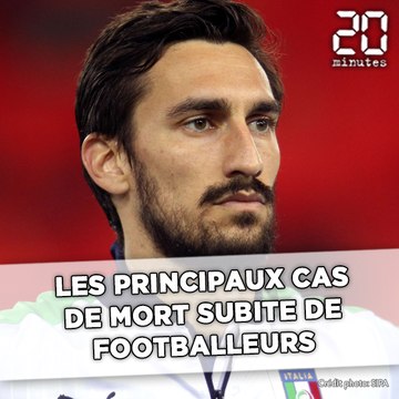 Mort de Davide Astori: Les principaux cas de mort subite de footballeurs