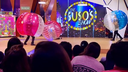 Juan Pablo Llano le dio ‘una paliza’ a Suso durante un reto ‘en pelotas’ | The Suso’s Show