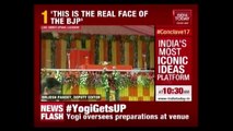 Stage Set For Swearing In Ceremony Of Yogi Adityanath As Uttar Pradesh CM