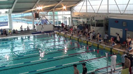 Rébecca Gensane, 2ème du 100 NL, championnat régionaux, Oyonnax
