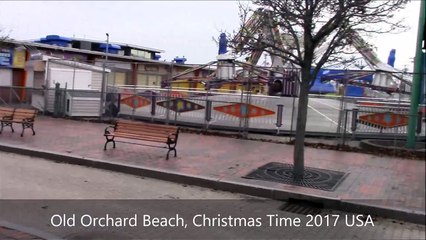 Old Orchard Beach, Christmas Time 2017, USA
