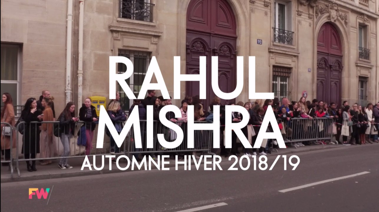 RAHUL MISHRA  I Fashion Week By ELLE Girl Automne Hiver 2018-2019 ! MODULE #4