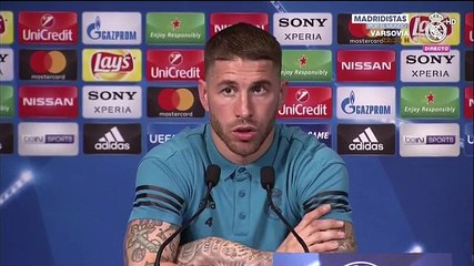 Sergio Ramos:  "Focalizamos la temporada en la Champions"