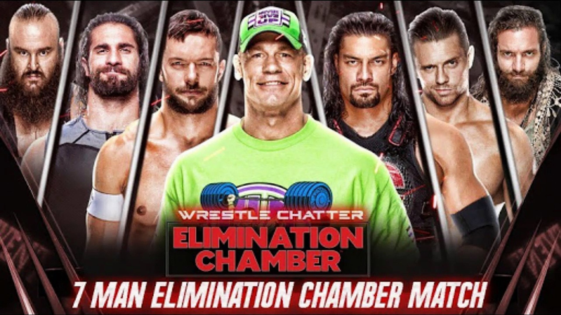 Wwe Elimination Chamber 2018 Men S Elimination Chamber Match