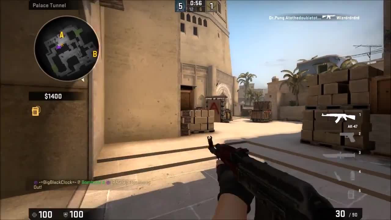 This guy is truly a one man army! Great ace!