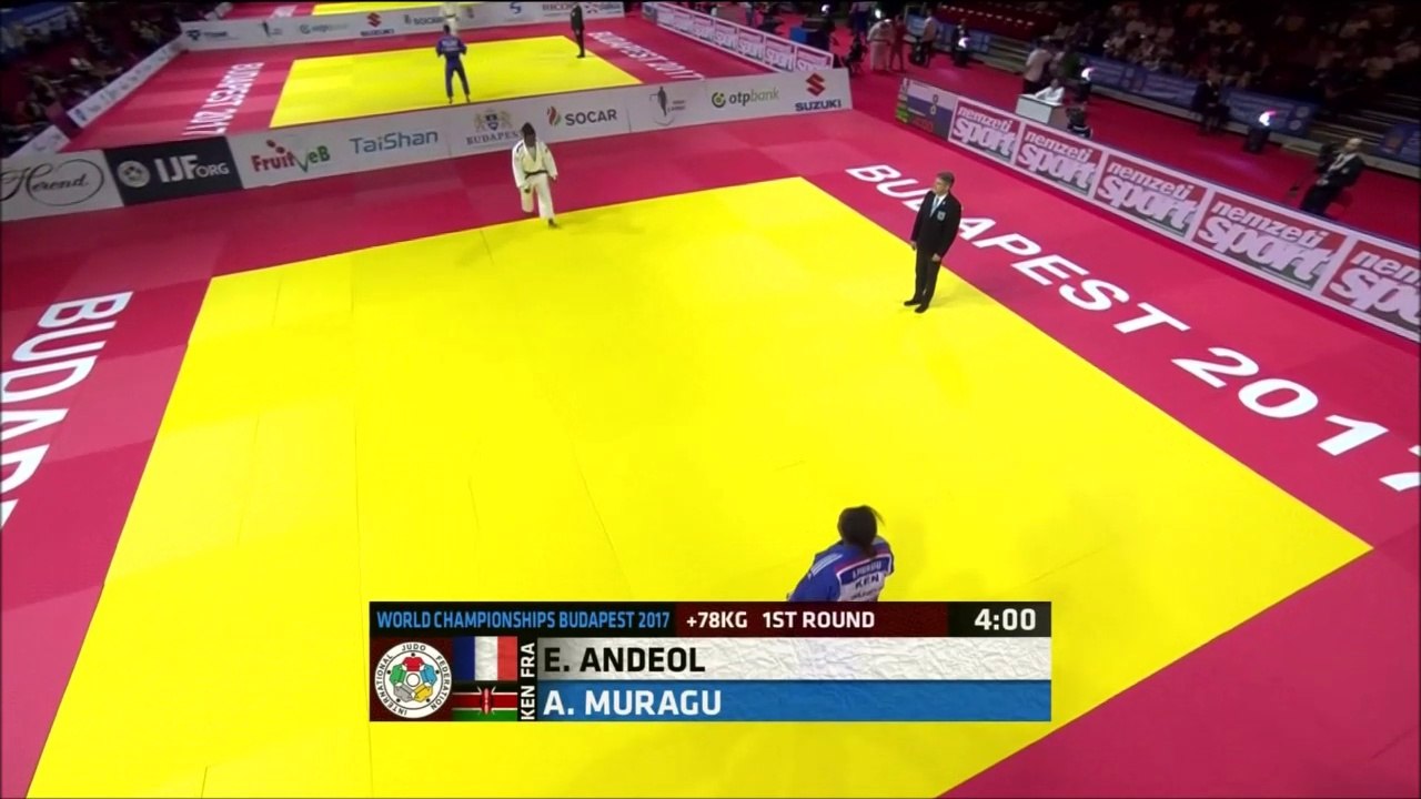 Emilie Andéol (+78kg) - ChM 2017 judo