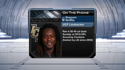 UCF LB Shaquem Griffin after combine performance: 'I'm on cloud nine'