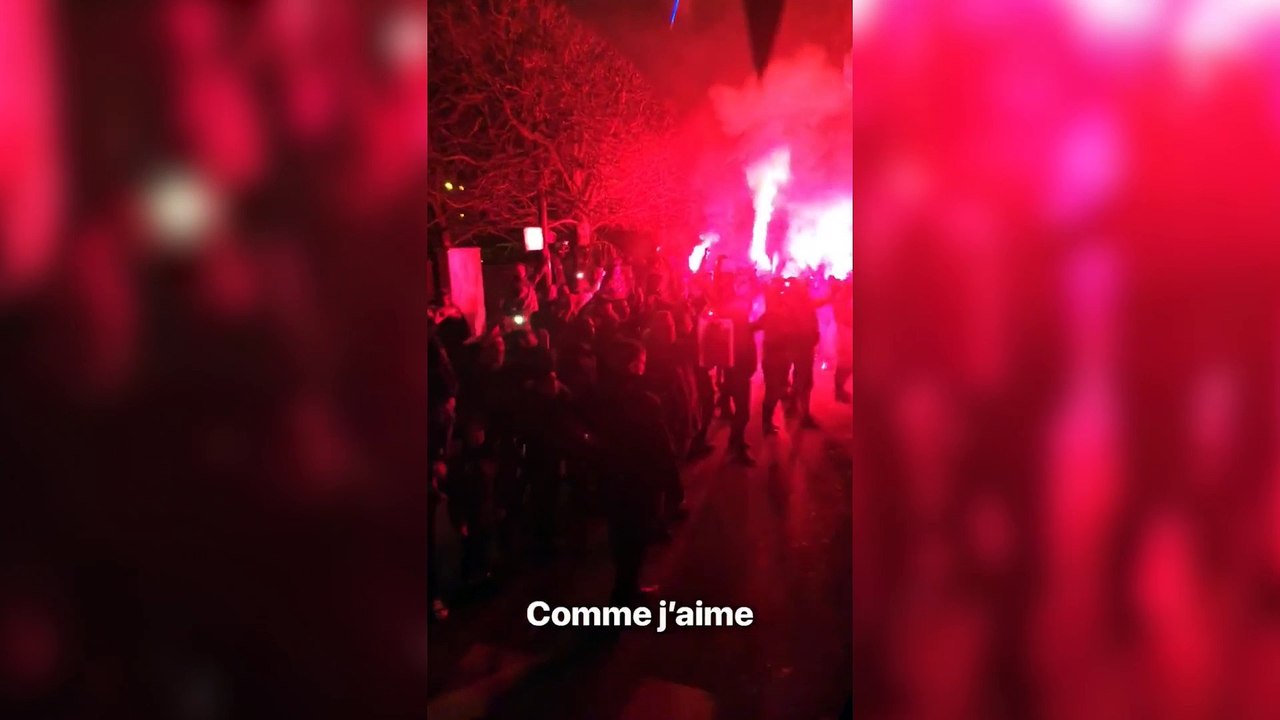 Le Collectif Ultras chauffe l'ambiance avant PSG-Real