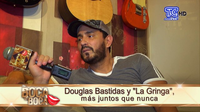 Douglas Bastidas y “La Gringa” más juntos que nunca