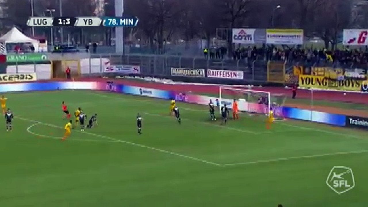 Lugano 1:3 Young Boys (Switzerland. Super League. 4 March 2018)