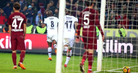Beşiktaş Deplasmanda Trabzonspor'u 2-0 Mağlup Etti