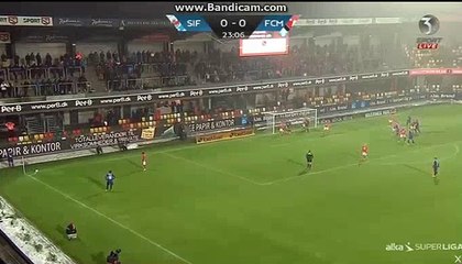 Hansen  Goal  HD   Silkeborg 0 - 1	 Midtjylland  05-03-2018