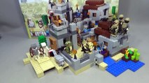 레고 마인크래프트 사막 기지 Rebuild Inspiration 21121 던전 요새 조립 리뷰 LEGO Minecraft The Desert Outpost