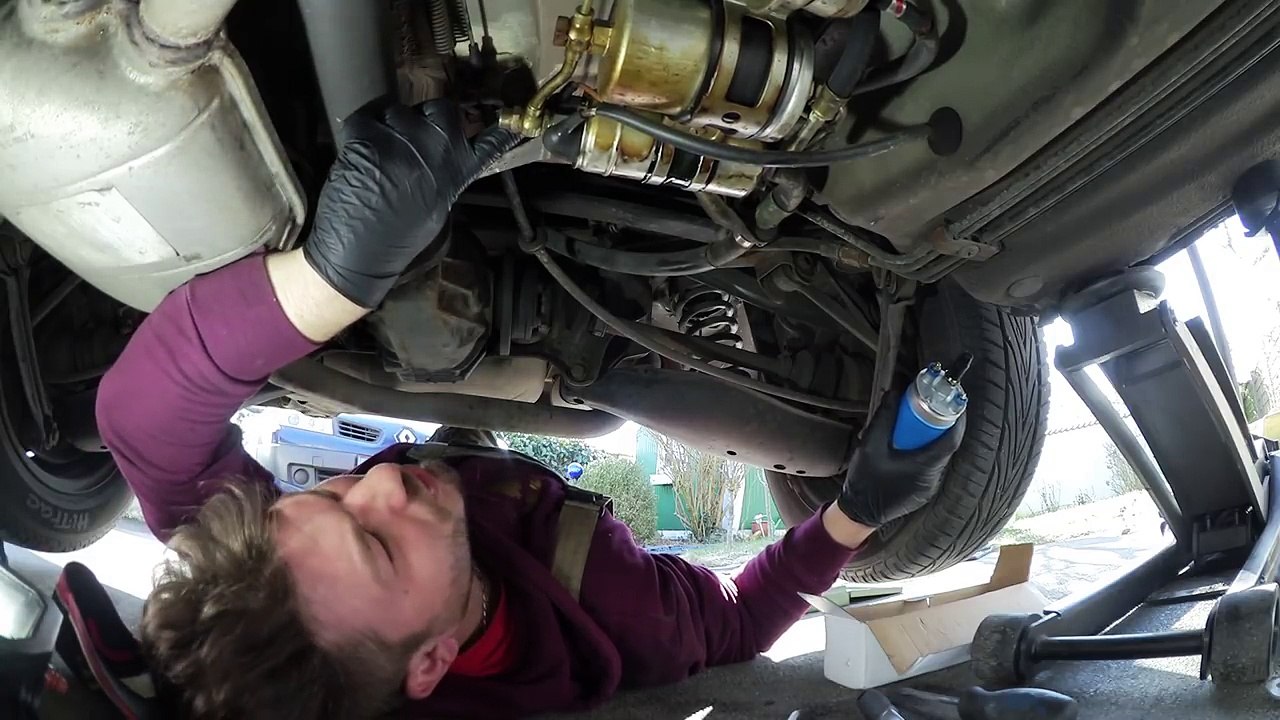 Mercedes 190 / w201 - benzinpumpe undicht! 