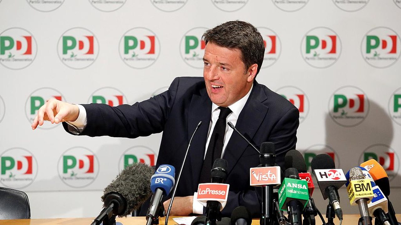 Renzi dankt ab: 'Garant für politische Moral'