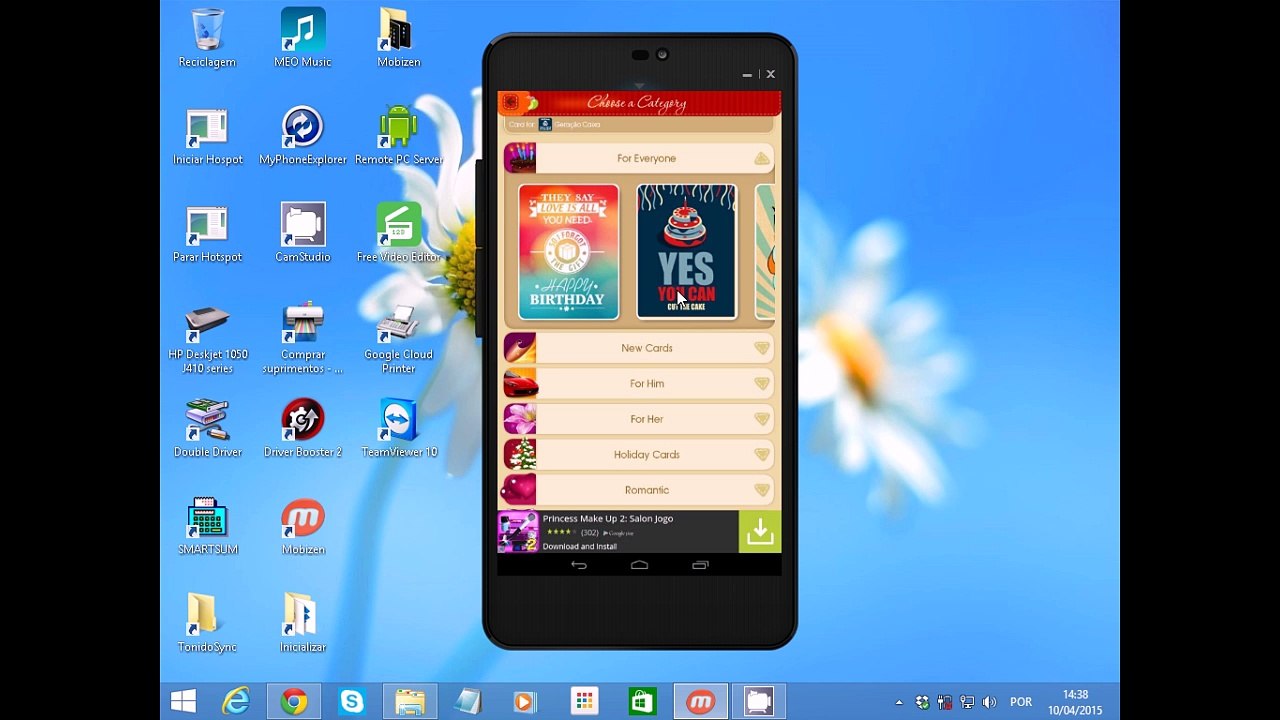 Free Birthday Cards para Android