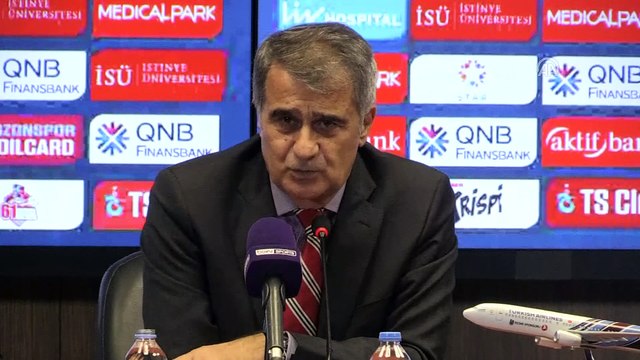Şenol Güneş: 'Bir şampiyonluk tacımız var, emekle aldık' - TRABZON