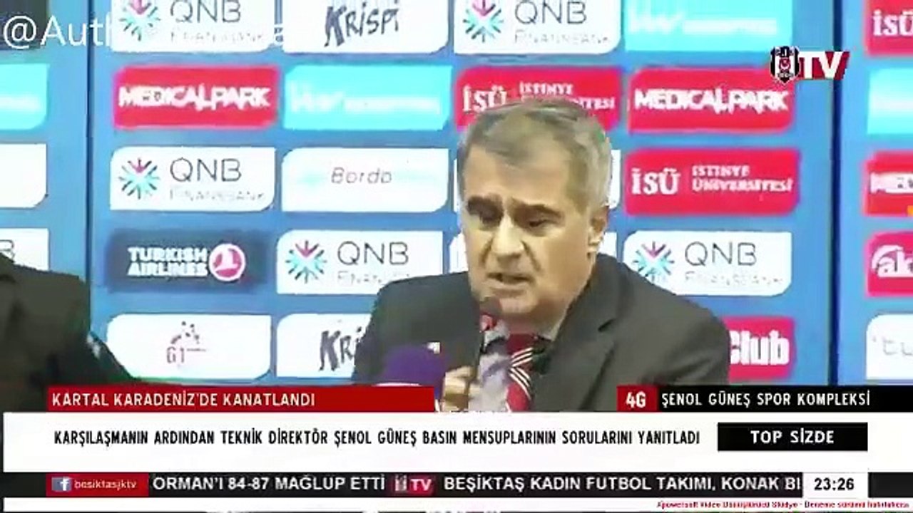 Şenol Güneş: "Bize taç veren yok ki
