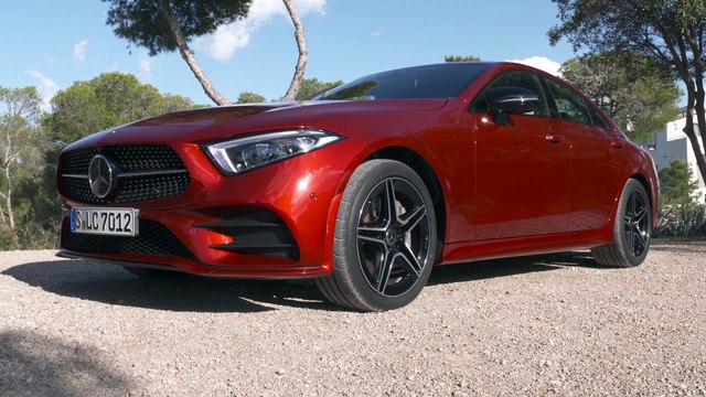 Mercedes-Benz CLS 450 4MATIC in Red metallic Exterior Design