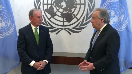 Michael Bloomberg, BM İklim Değişikliği Özel Temsilcisi olarak atandı - NEW YORK
