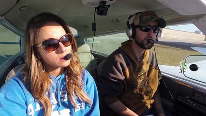 Flying the Chicago Skyline, Turbulence and a Sporty Landing