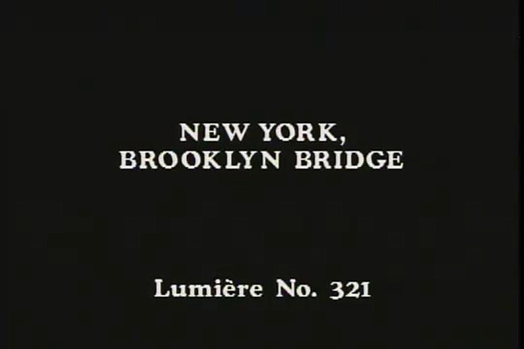 Brooklyn Bridge, BRT, New York City 1896