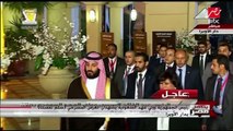 مشاهد جعلت زيارة ولي العهد السعودي الأمير محمد بن سلمان لمصر تاريخية