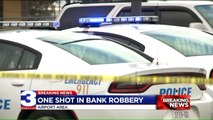 Security Guard Critically Injured After Being Shot During Bank Robbery