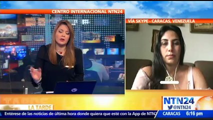 "Ellos lo tienen como una ficha de canje para obligarnos a reconocer las elecciones": Adriana Pichardo, diputada de la AN sobre detención de Gilber Caro