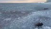 Video Captures Slush Ice Waves on Lake Superior