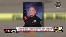 Glendale officer recovering after shooting