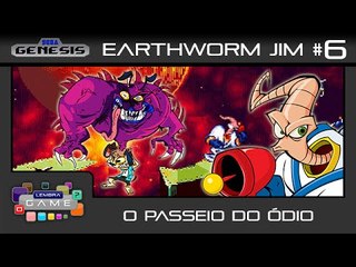 Earthworm Jim #6 - O Passeio do Ódio - Gameplay Mega Drive