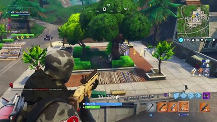 FORTNITE BATTLE ROYALE [GANANDO EN MODO ORO MACIZO]