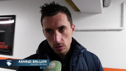 Après Lorient - HAC (1-0), réaction d'Arnaud Balijon