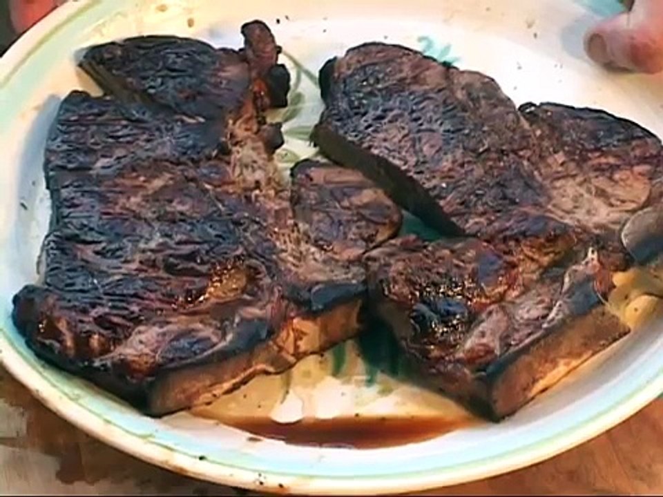 Grilled T-Bone Steak Recipe by the BBQ Pit Boys