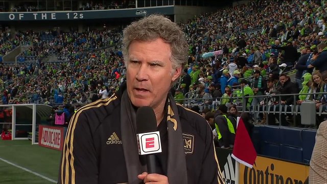 Ron Burgundy narrates MLS opener between the Seattle Sounders and the Los Angeles FC | ESPN