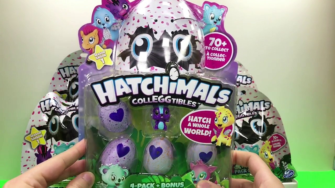 Hatchimals CollEGGtibles Blind Bags Opening Eggs Surprise Toy Opening