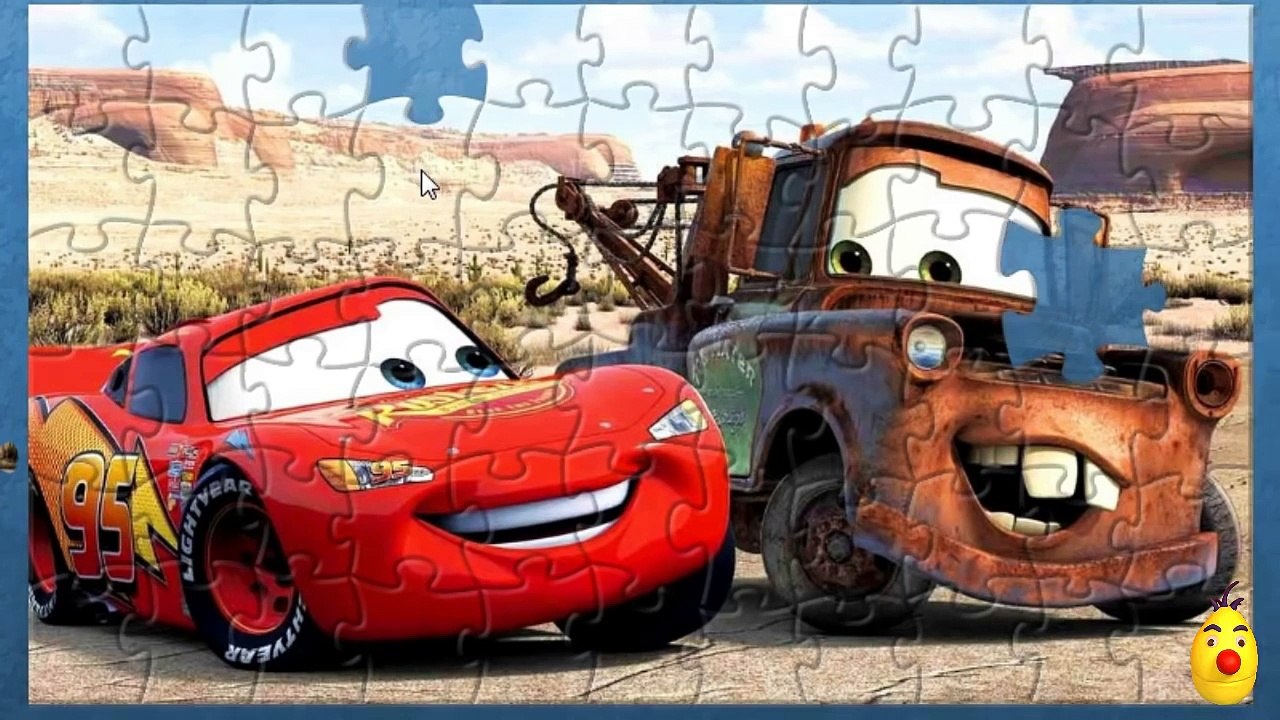 RAYO MACQUEEN Y MATE de pelicula Cars 2 Lightning puzzle game