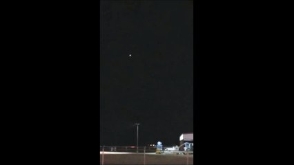 UFO filmed in Texas  January  2018