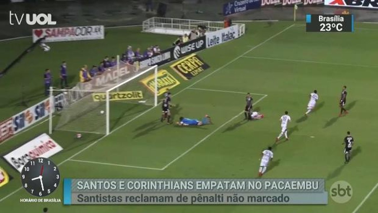 Atacante do Corinthians chama o Santos de time pequeno