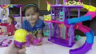 Huge MLP Surprise Egg & My Little Pony Kingdom Castle Princess Twilight Magic Toys Review