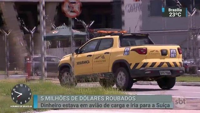Bandidos invadem aeroporto de Viracopos e roubam US$ 5 milhões