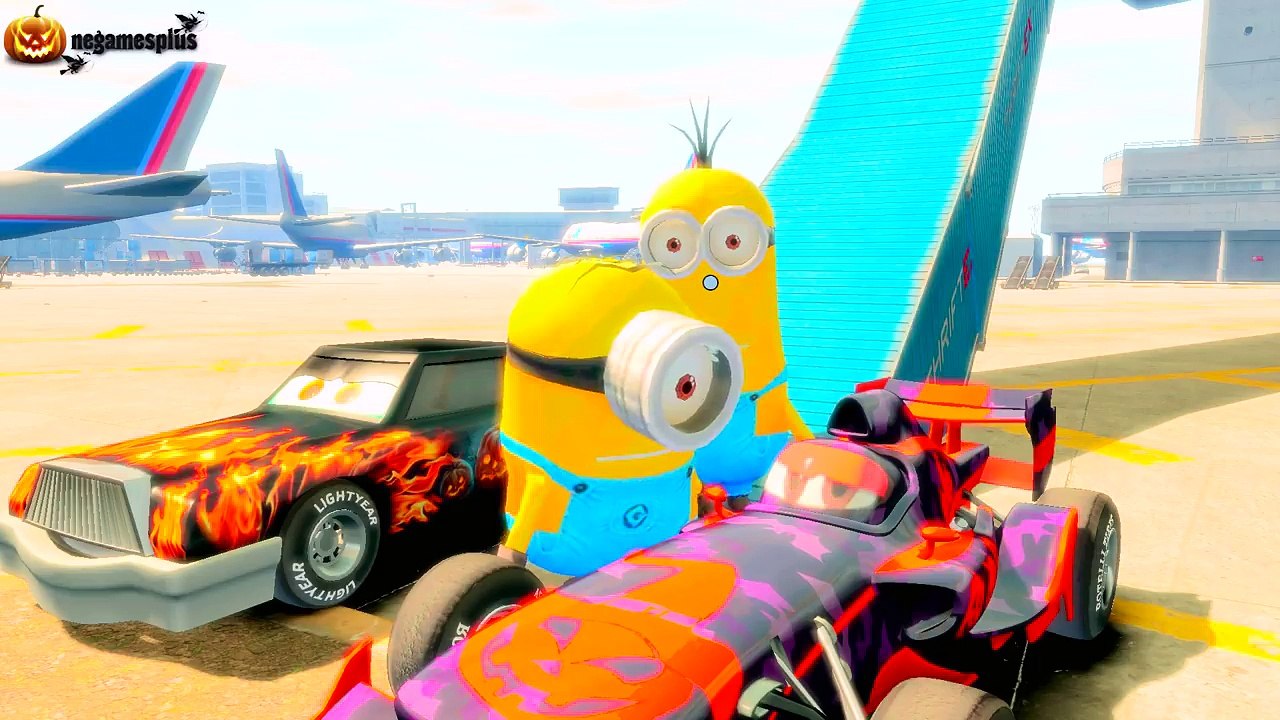 Halloween Minions Disney cars Chick Hicks Francesco Bernoulli Childrens Songs Nursery Rhymes