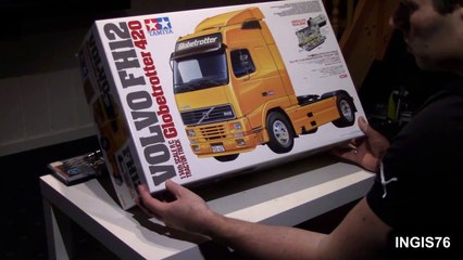 RC TRAIL UNBOXING TAMIYA VOLVO FH12 GLOBETROTTER 420 KIT